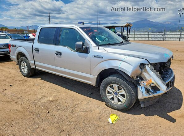1FTEW1EB8KFC32267 2019 FORD F150 Silver Delantero derecho