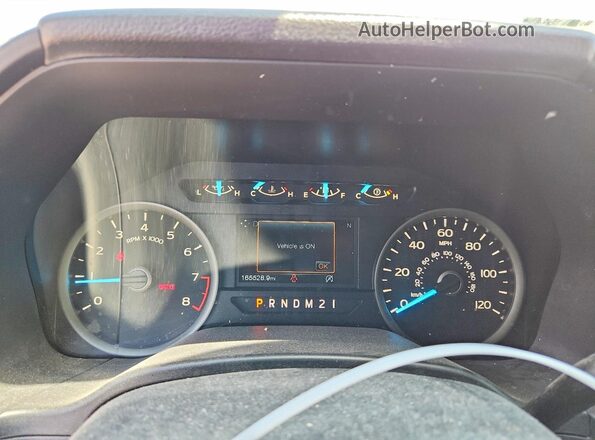 1FTEW1EB8KFC32267 2019 FORD F150 Silver Vista del cuadro de instrumentos