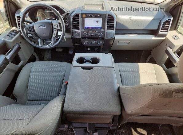1FTEW1EB8KFC32267 2019 FORD F150 Silver Vista del salpicadero