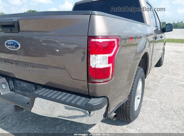 1FTEW1EB8KKD65568 2019 FORD F150 Brown Widok z przodu