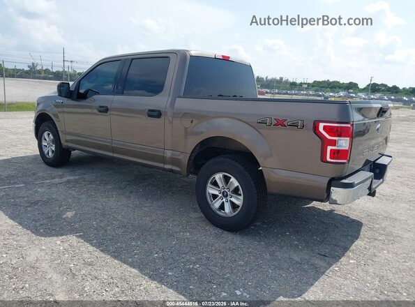 1FTEW1EB8KKD65568 2019 FORD F150 Brown Tył lewy