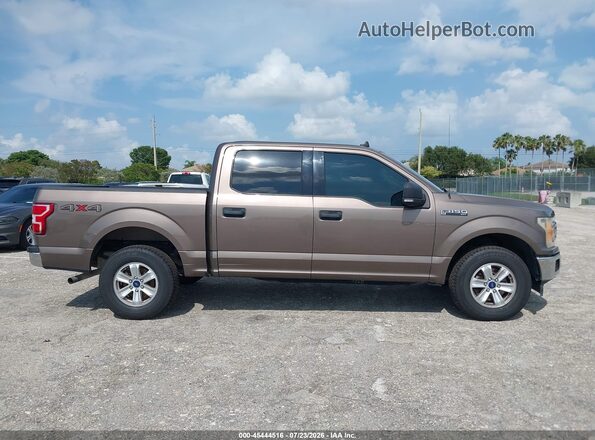 1FTEW1EB8KKD65568 2019 FORD F150 Brown Widok wnętrza 360 stopni