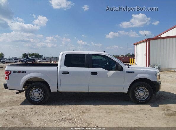 1FTEW1EB8LKF21576 2020 FORD F150 White Widok wnętrza 360 stopni
