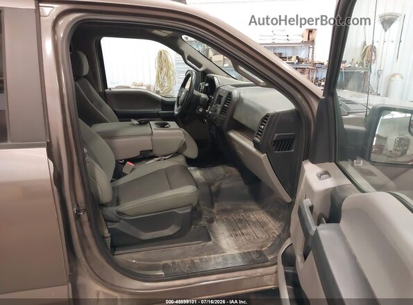1FTEW1EB8LKF21691 2020 FORD F150 Brown Vista interior delantera
