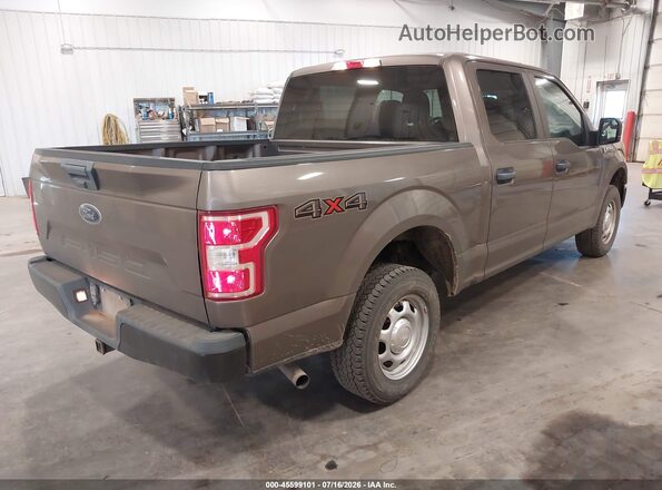 1FTEW1EB8LKF21691 2020 FORD F150 Brown Trasero derecho
