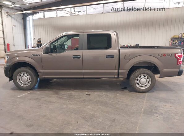 1FTEW1EB8LKF21691 2020 FORD F150 Brown Vista interior de 360 grados