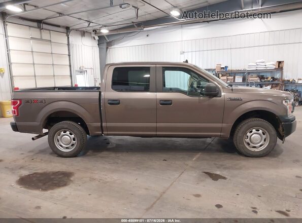 1FTEW1EB8LKF21691 2020 FORD F150 Brown Vista interior trasera