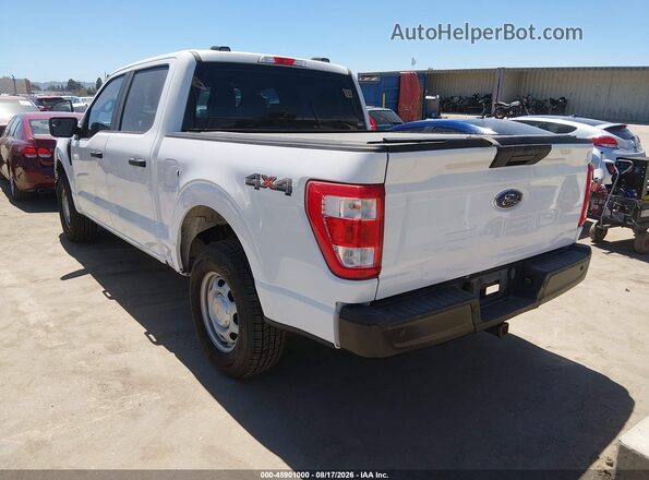 1FTEW1EB8PKF77295 2023 FORD F150 White Trasero izquierdo