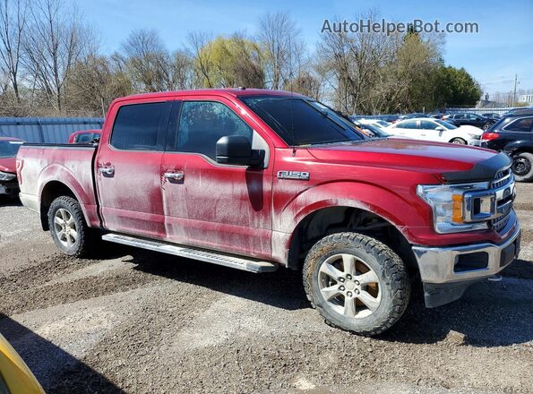 1FTEW1EB9JFB92179 2018 FORD F150 Red Передня права чверть