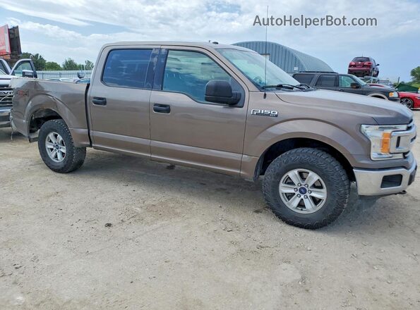 1FTEW1EB9JKC66059 2018 FORD F150 Gray წინა მარჯვენა