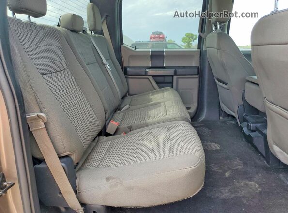 1FTEW1EB9JKC66059 2018 FORD F150 Gray უკანა სავარძლების ხედი