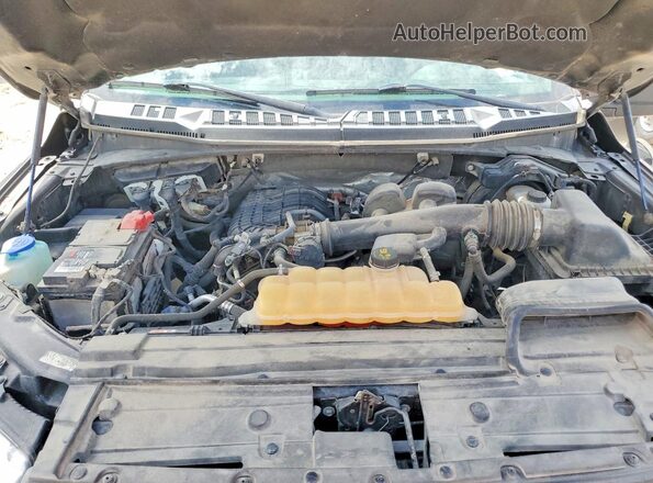 1FTEW1EB9JKC66059 2018 FORD F150 Gray უკანა სალონის ხედი