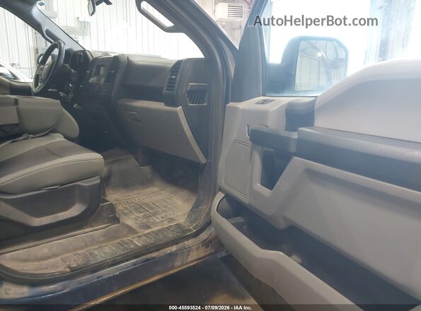 1FTEW1EB9JKE38428 2018 FORD F150 Dark Blue Widok wnętrza z przodu