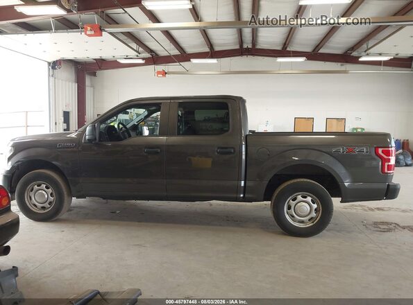 1FTEW1EB9LKE13399 2020 FORD F150 Gray Widok wnętrza 360 stopni