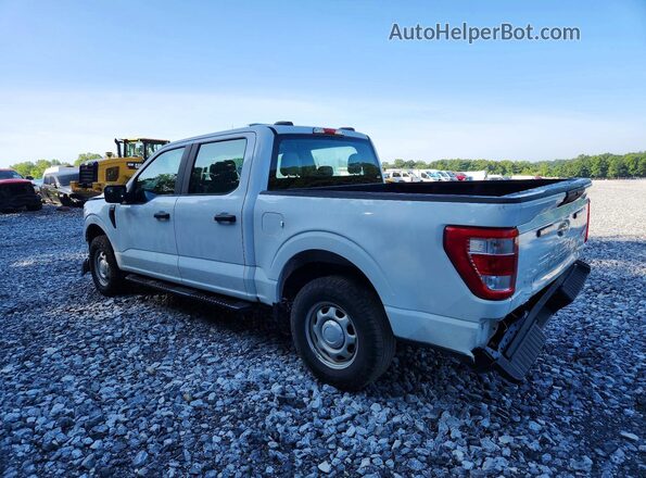 1FTEW1EB9MKD70913 2021 FORD F150 White Trasero izquierdo