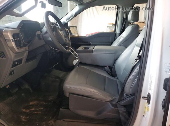 1FTEW1EB9MKD70913 2021 FORD F150 White Vista interior delantera