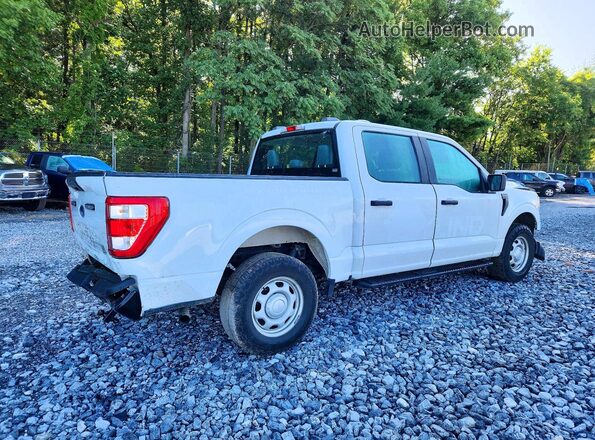 1FTEW1EB9MKD70913 2021 FORD F150 White Trasero derecho