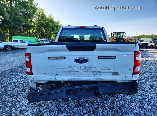 1FTEW1EB9MKD70913 2021 FORD F150 White Vista trasera