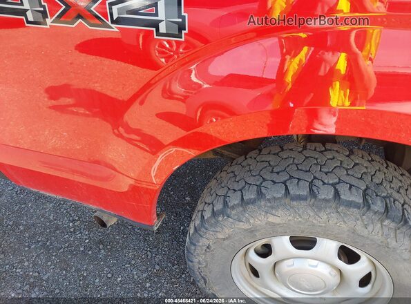 1FTEW1EBXJFD04956 2018 FORD F150 Red Widok wnętrza 360 stopni