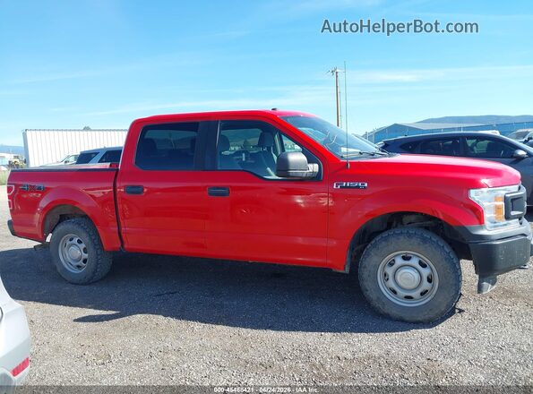 1FTEW1EBXJFD04956 2018 FORD F150 Red 