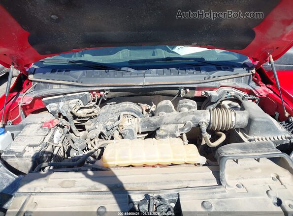 1FTEW1EBXJFD04956 2018 FORD F150 Red Widok z tyłu