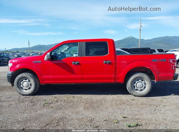 1FTEW1EBXJFD04956 2018 FORD F150 Red 