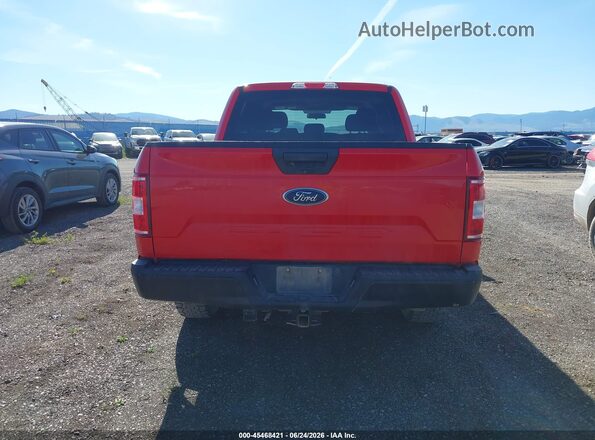 1FTEW1EBXJFD04956 2018 FORD F150 Red 
