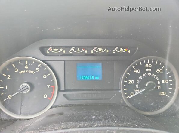 1FTEW1EBXJKC57256 2018 FORD F150 Brown Widok zestawu wskaźników