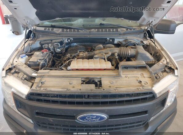 1FTEW1EBXJKE38454 2018 FORD F150 Silver Widok z tyłu