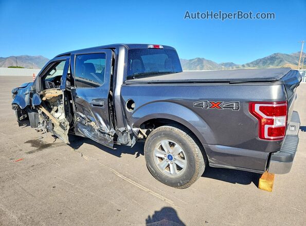 1FTEW1EBXKFD22312 2019 FORD F150 Gray უკანა მარცხენა