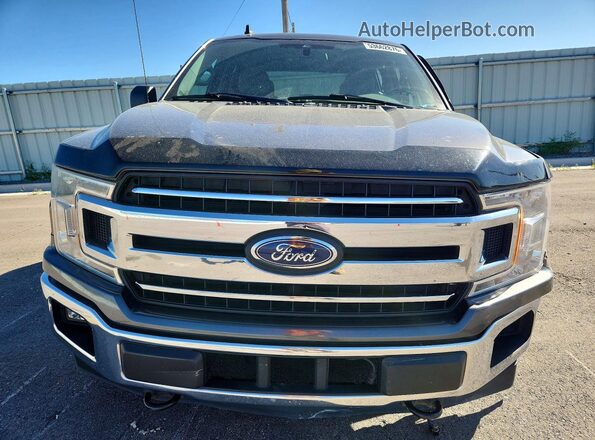 1FTEW1EBXKFD22312 2019 FORD F150 Gray წინა ხედი
