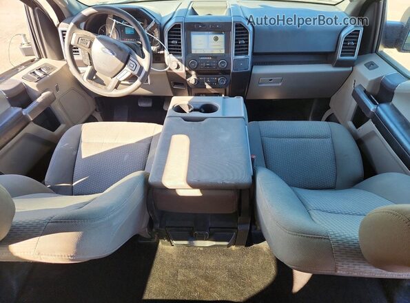 1FTEW1EBXKFD22312 2019 FORD F150 Gray წინა პანელის ხედი