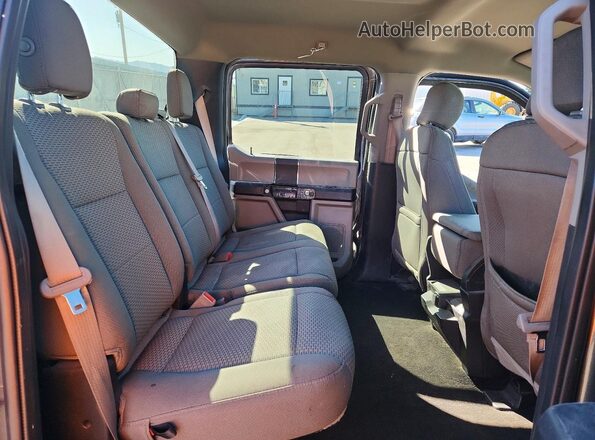 1FTEW1EBXKFD22312 2019 FORD F150 Gray უკანა სავარძლების ხედი