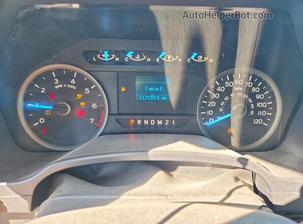 1FTEW1EBXKFD22312 2019 FORD F150 Gray ხელსაწყოთა პანელის ხედი