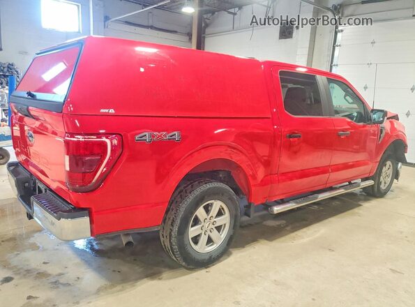 1FTEW1EBXPKF49515 2023 FORD F150 Red Задня права чверть