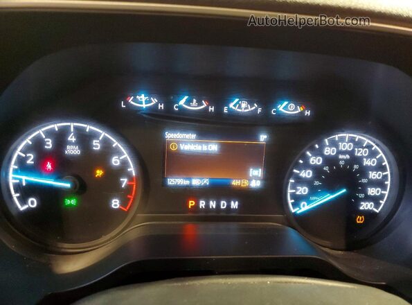 1FTEW1EBXPKF49515 2023 FORD F150 Red Вид щитка приладів