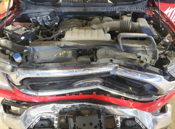 1FTEW1EBXPKF49515 2023 FORD F150 Red Вид наклейки з VIN-кодом