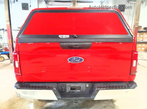 1FTEW1EBXPKF49515 2023 FORD F150 Red Вид ззаду
