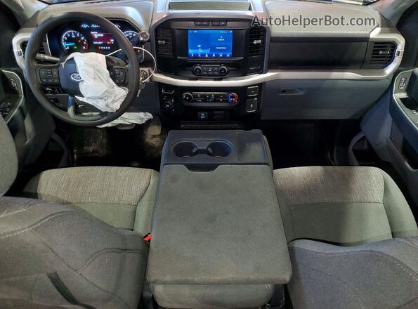 1FTEW1EBXPKF49515 2023 FORD F150 Red Вид панелі приладів
