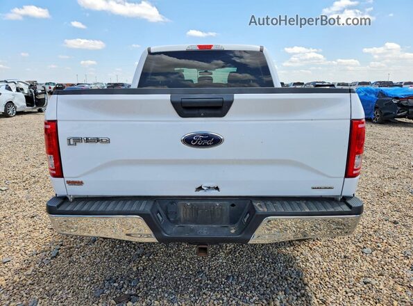 1FTEW1EF0GKE33128 2016 FORD F150 White Вид ззаду