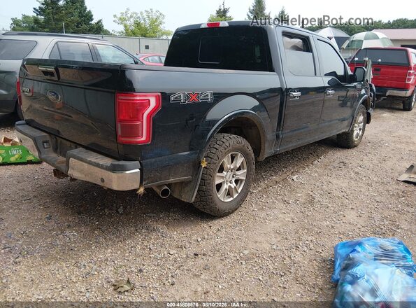 1FTEW1EF0HFA10558 2017 FORD F150 Black Trasero derecho