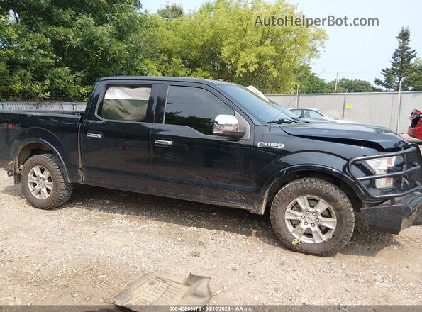 1FTEW1EF0HFA10558 2017 FORD F150 Black Vista interior trasera