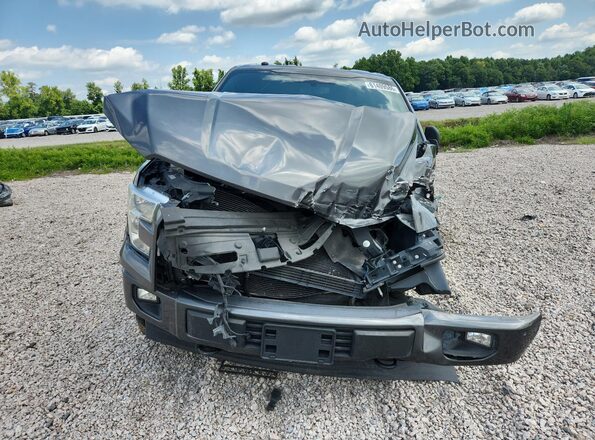 1FTEW1EF0HFB05041 2017 FORD F150 Gray Vista frontal