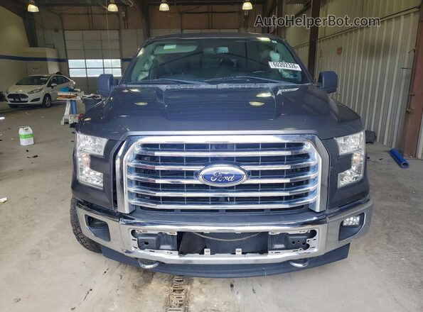 1FTEW1EF0HFB18548 2017 FORD F150 Серый Вид спереди