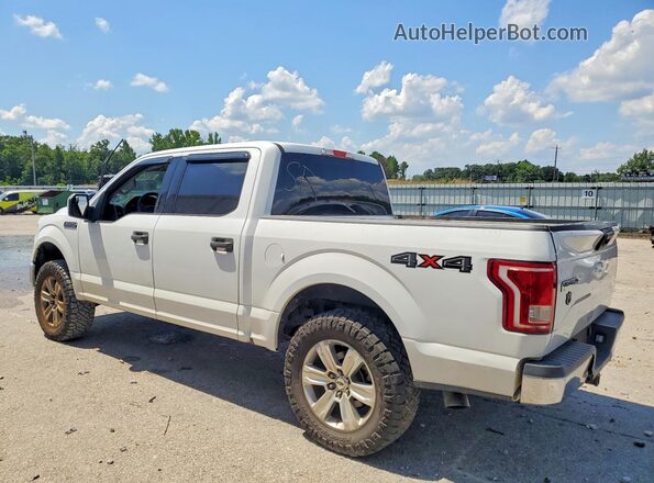 1FTEW1EF0HFB73551 2017 FORD F150 White Հետևի ձախ