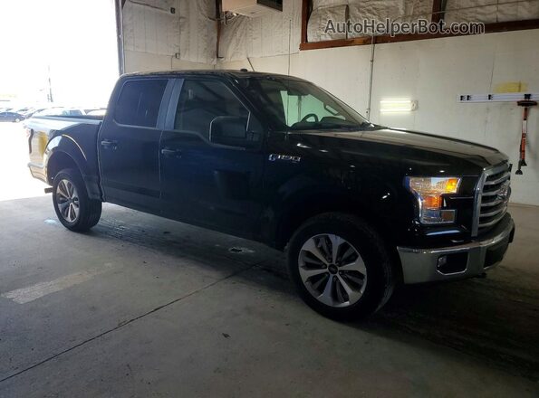 1FTEW1EF0HFC18990 2017 FORD F150 Black წინა მარჯვენა