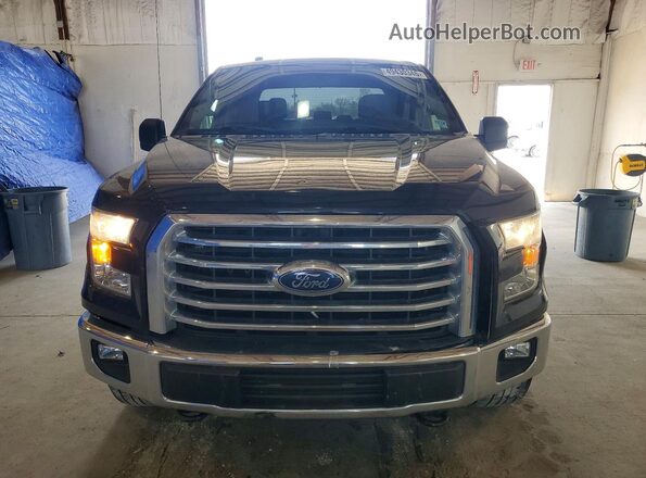1FTEW1EF0HFC18990 2017 FORD F150 Black წინა ხედი