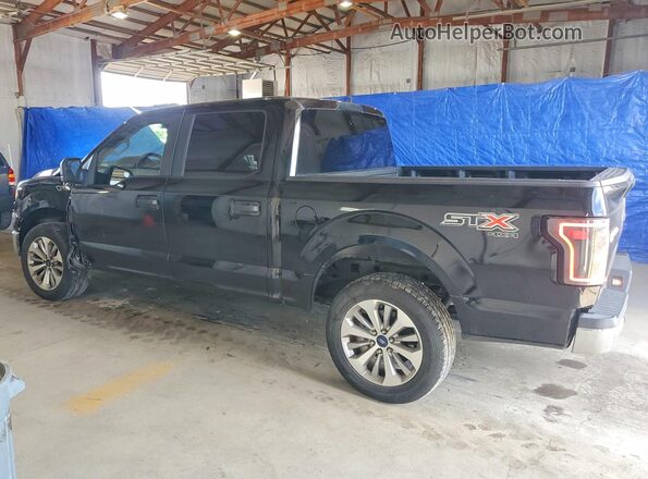 1FTEW1EF0HFC18990 2017 FORD F150 Black უკანა მარცხენა