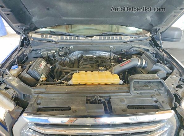 1FTEW1EF0HFC18990 2017 FORD F150 Black უკანა სალონის ხედი