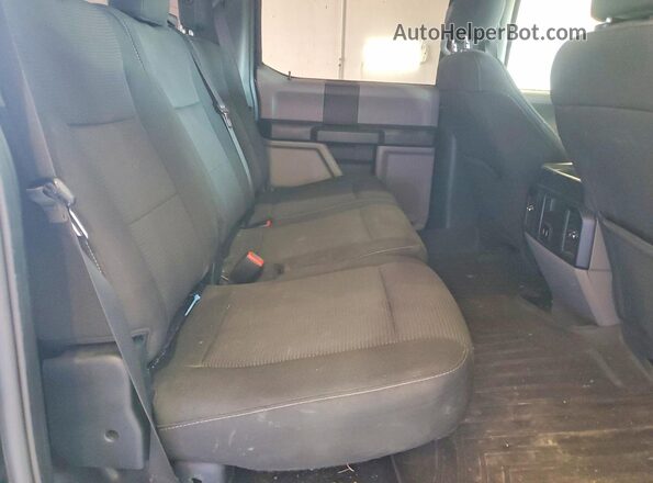 1FTEW1EF0HFC18990 2017 FORD F150 Black უკანა სავარძლების ხედი